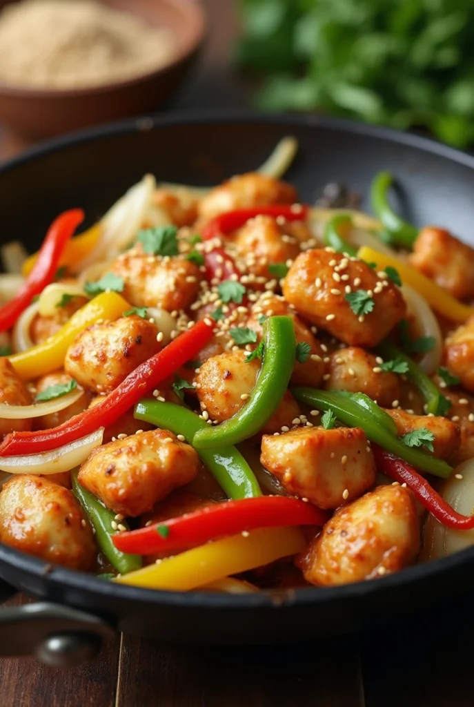 chicken stir fry with cabbage