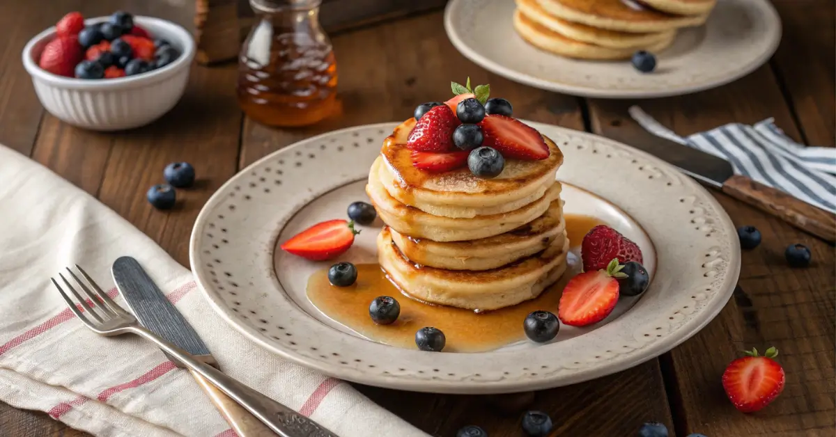 mini pancakes