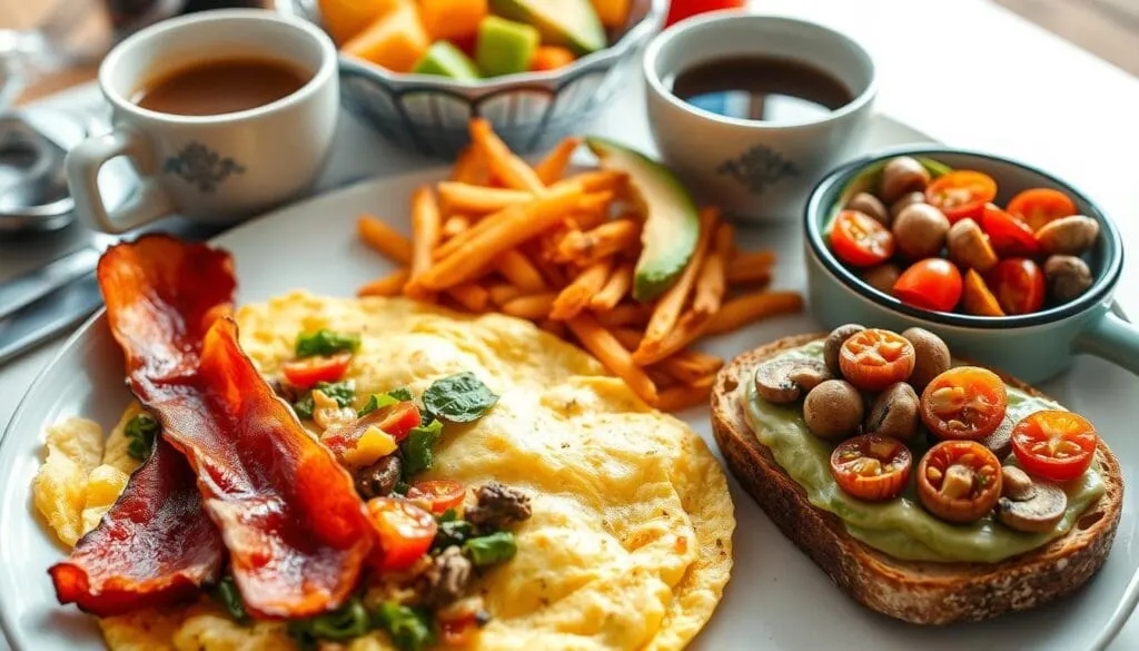 savory breakfast foods