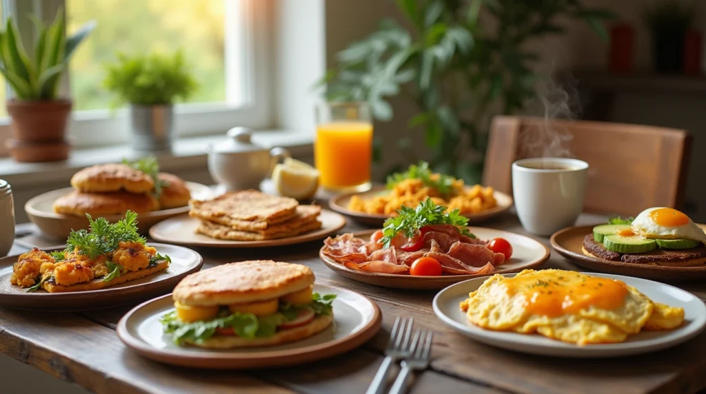savory breakfast foods