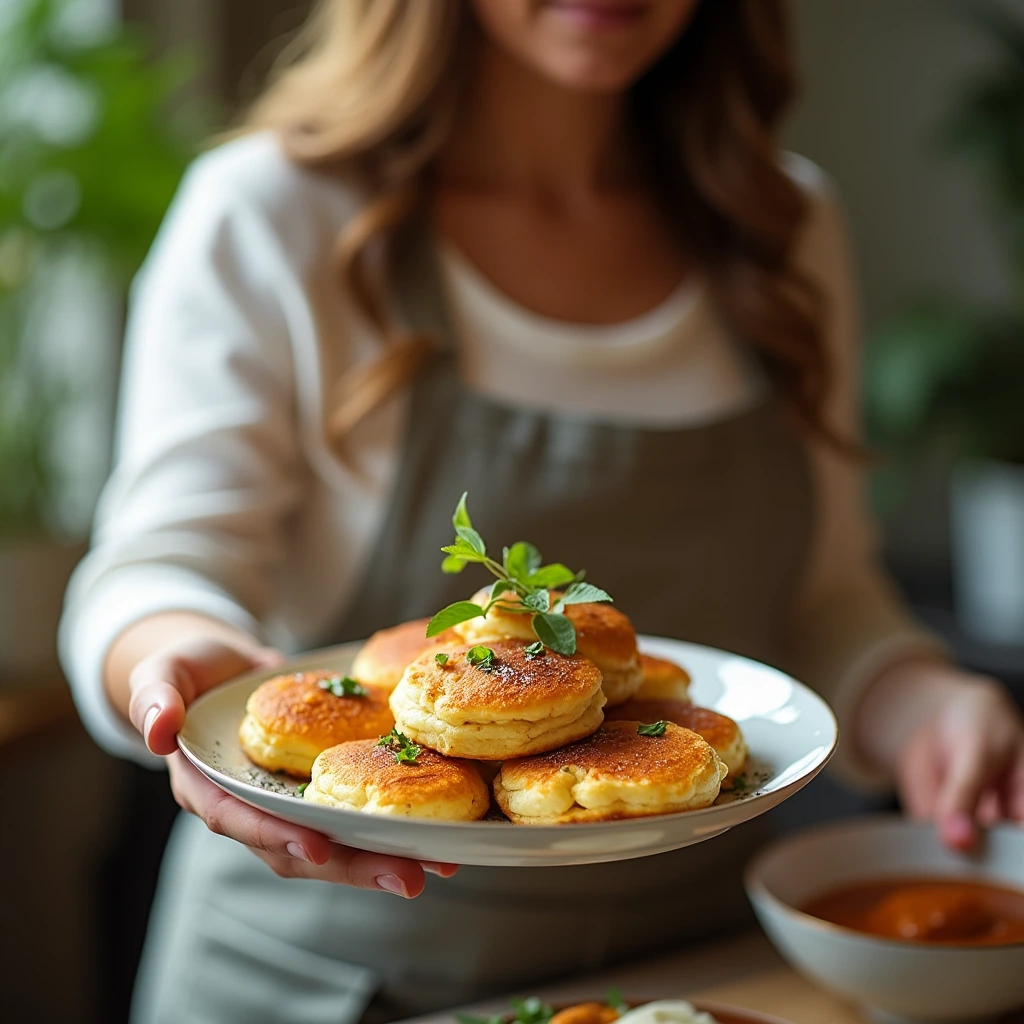 mini pancakes