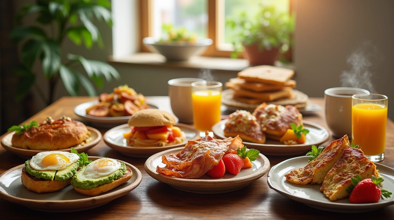 savory breakfast foods