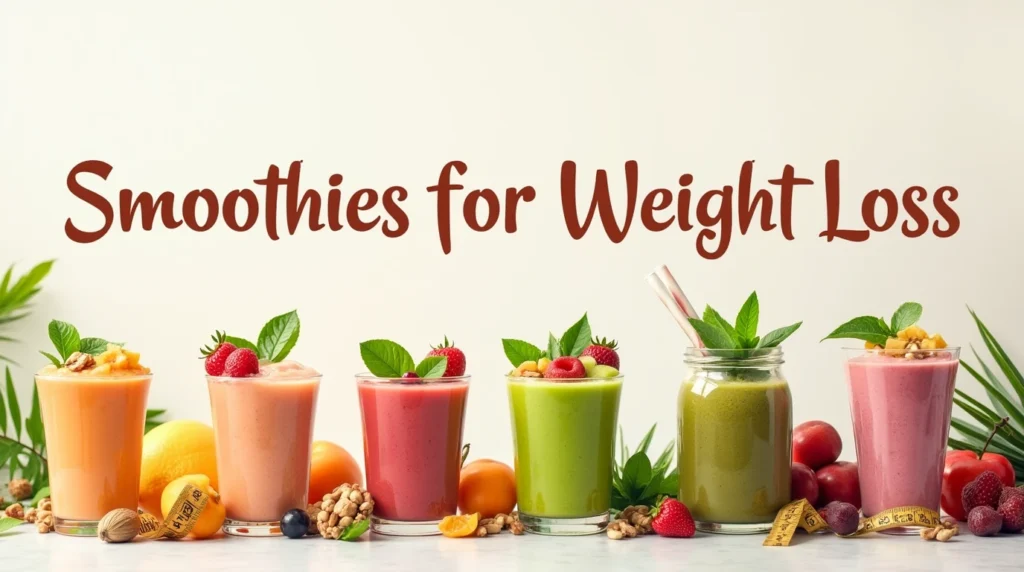 healthy smoothie recipes for weight loss