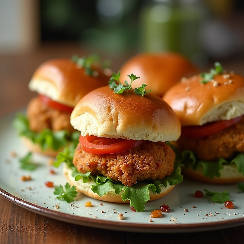 Fried Chicken Sliders Recipe