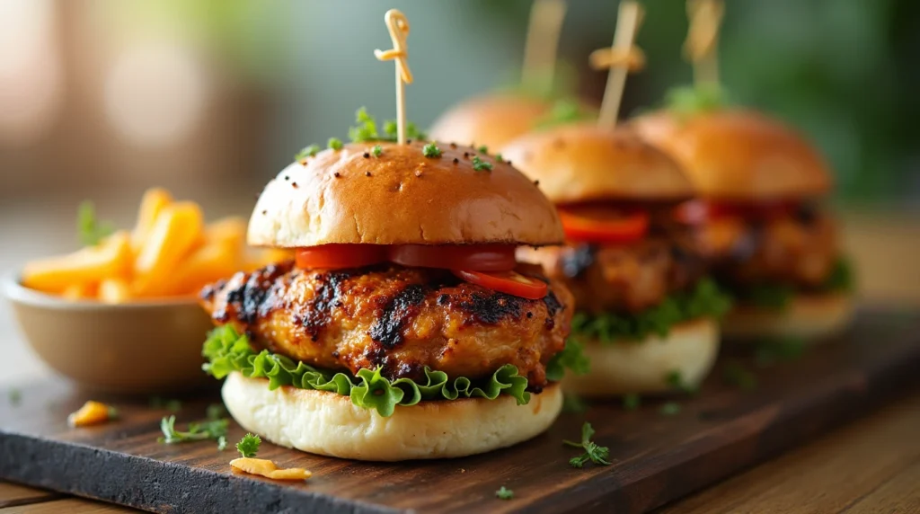 Grilled Chicken Sliders Recipe
