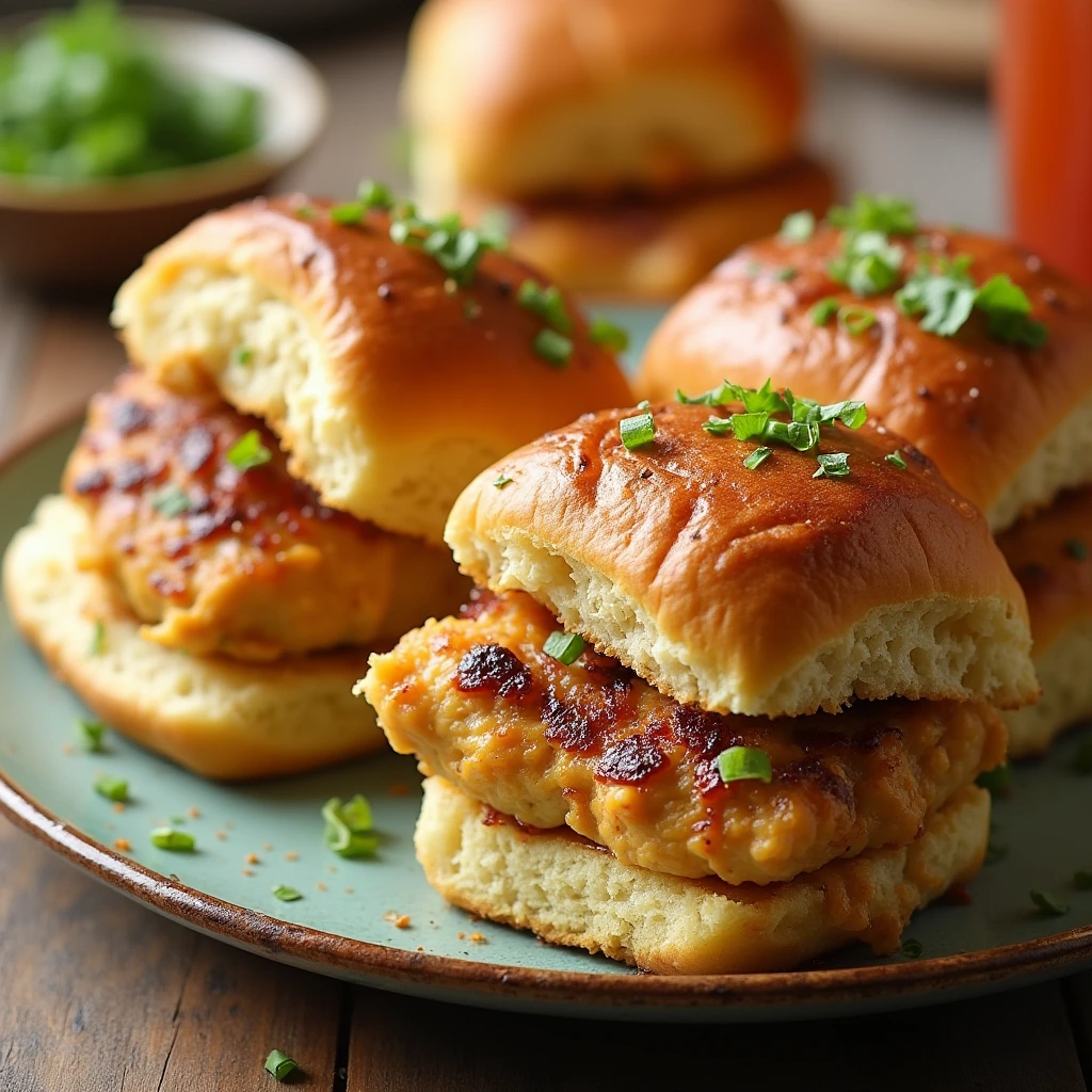 Hawaiian Rolls Chicken Sliders