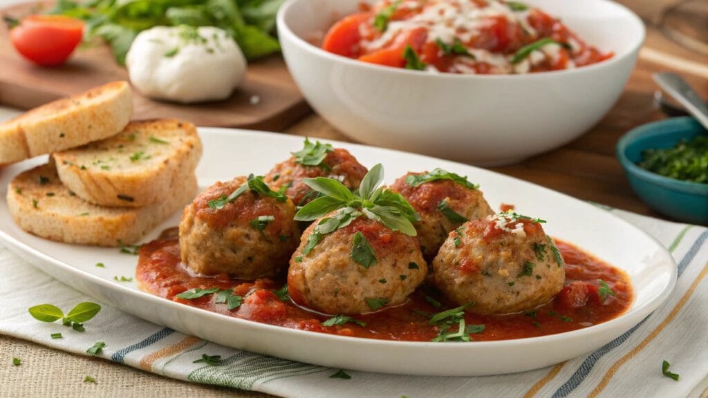 Italian-Style Chicken Meatballs