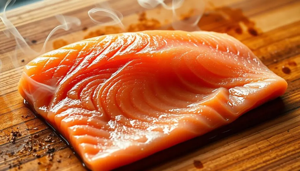 cold smoked salmon