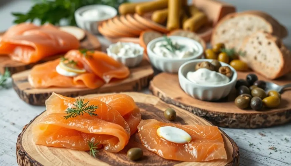 cold smoked salmon