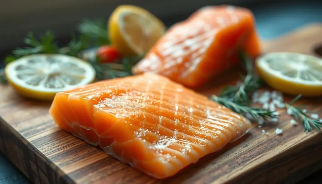 cold smoked salmon