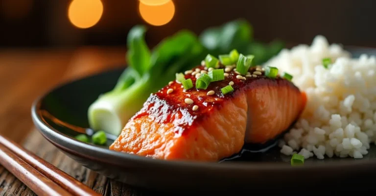 Miso Glaze Salmon